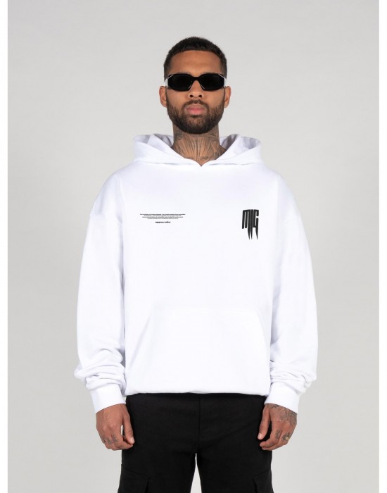 Суичър METAMORPHOSE V.2 x Heavy Oversized Hoody white XXL