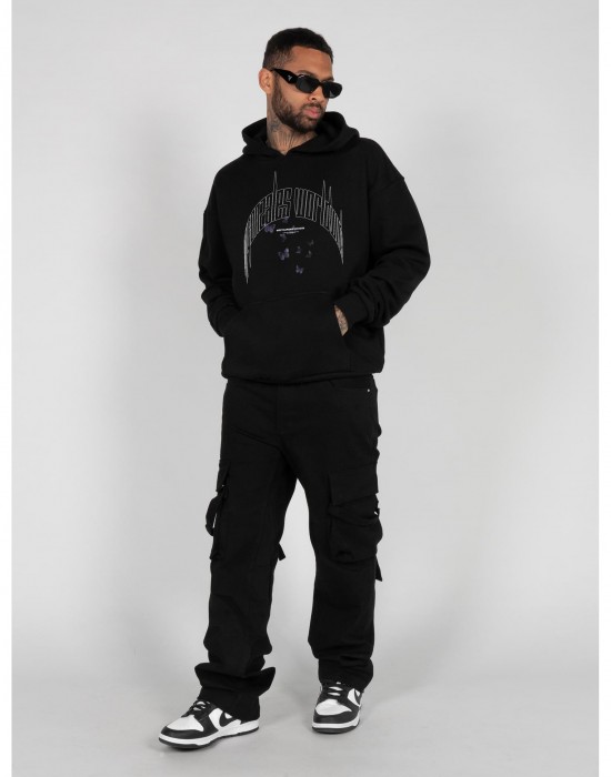 Суичър METAMORPHOSE V.3 Heavy Oversized Hoody black XXL