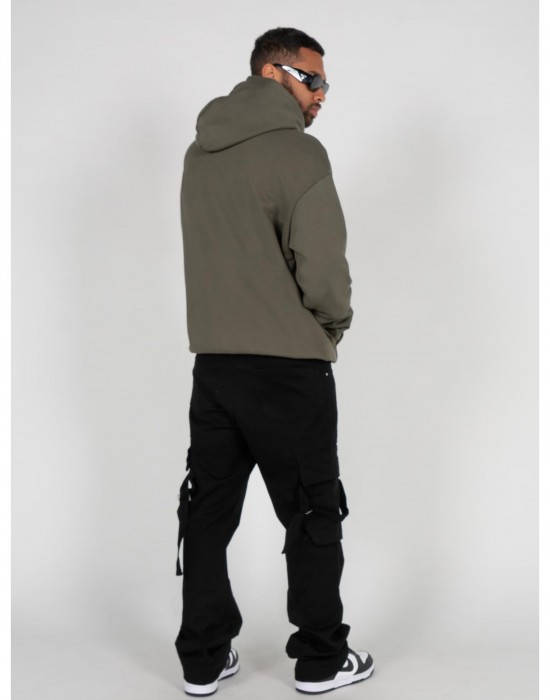 Суичър METAMORPHOSE V.3 Heavy Oversized Hoody olive XXL