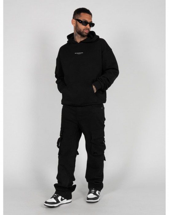 Суичър METAMORPHOSE V.4 Heavy Oversized Hoody black XXL