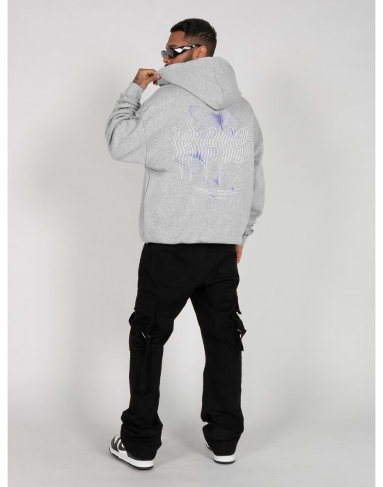 Суичър METAMORPHOSE V.4 Heavy Oversized Hoody grey XXL