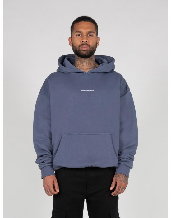 Суичър METAMORPHOSE V.4 Heavy Oversized Hoody vintageblue XXL