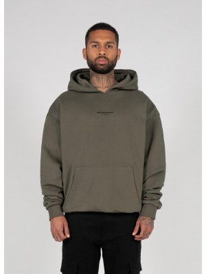 Суичър METAMORPHOSE V.4 x Heavy Oversized Hoody olive XXL