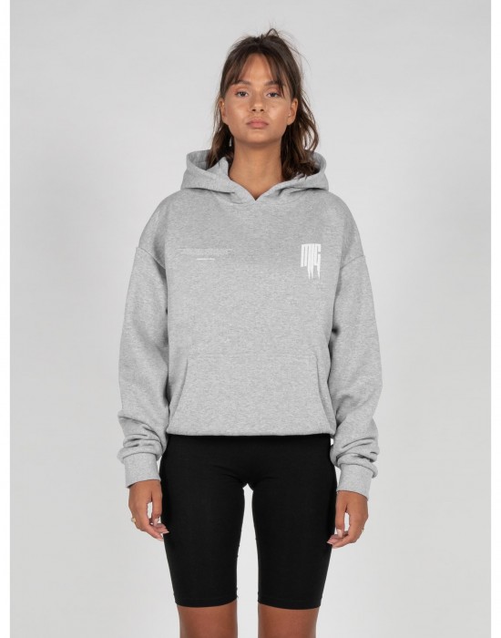 Ladies METAMORPHOSE V.2 Heavy Oversized Hoody grey XXL