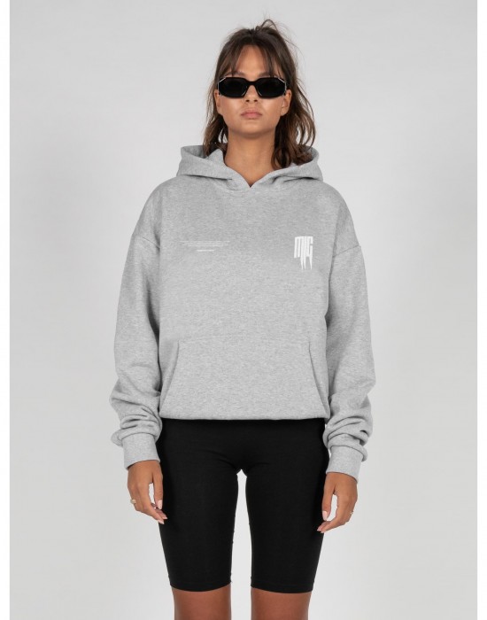 Ladies METAMORPHOSE V.2 Heavy Oversized Hoody grey XXL