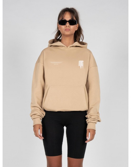 Ladies METAMORPHOSE V.2 Heavy Oversized Hoody unionbeige XXL