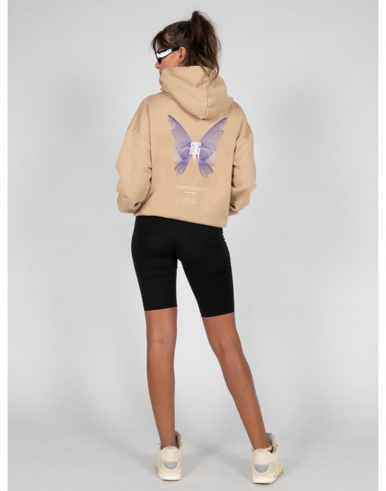 Ladies METAMORPHOSE V.2 Heavy Oversized Hoody unionbeige XXL