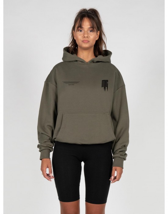 Ladies METAMORPHOSE V.2 x Heavy Oversized Hoody olive XXL