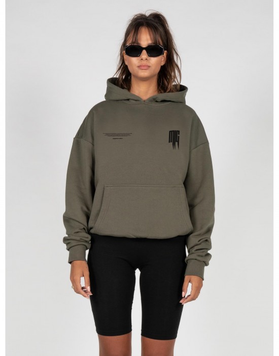 Ladies METAMORPHOSE V.2 x Heavy Oversized Hoody olive XXL