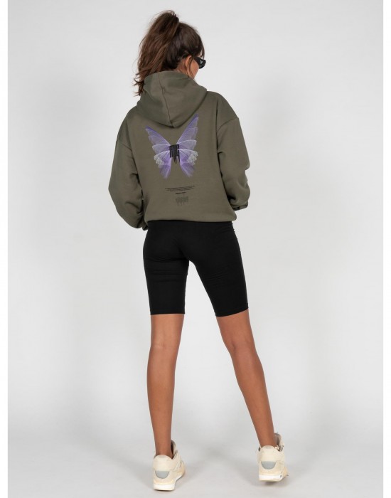 Ladies METAMORPHOSE V.2 x Heavy Oversized Hoody olive XXL