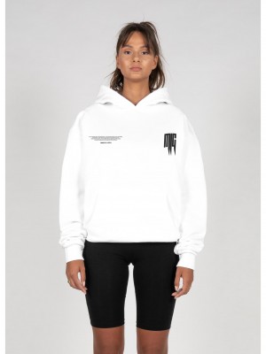 Ladies METAMORPHOSE V.2 x Heavy Oversized Hoody white XXL