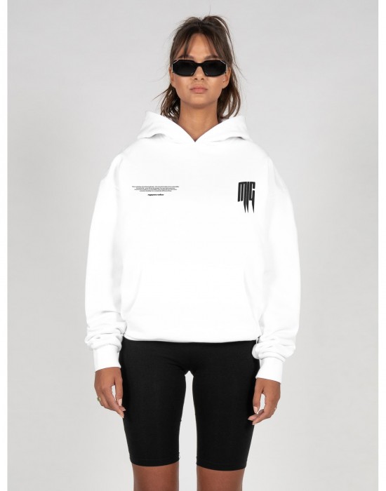 Ladies METAMORPHOSE V.2 x Heavy Oversized Hoody white XXL