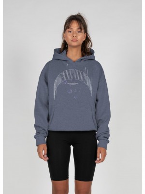 Ladies METAMORPHOSE V.3 Heavy Oversized Hoody vintageblue XXL