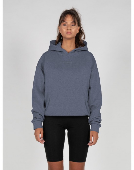 Ladies METAMORPHOSE V.4 Heavy Oversized Hoody vintageblue XXL
