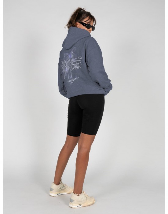 Ladies METAMORPHOSE V.4 Heavy Oversized Hoody vintageblue XXL