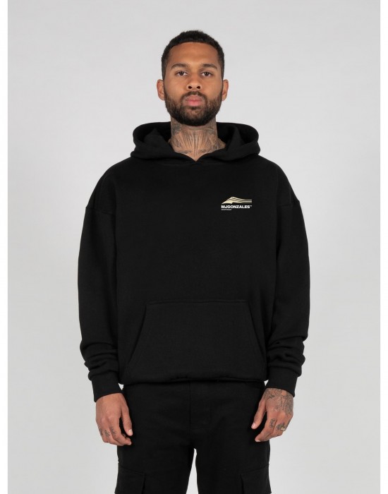 Суичър Wave V.1 x Heavy Oversized Hoody black XXL