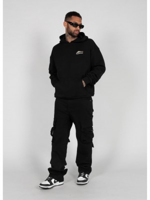 Суичър Wave V.1 x Heavy Oversized Hoody black XXL