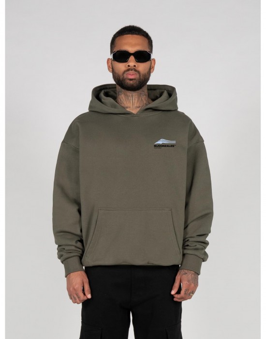 Суичър Wave V.1 x Heavy Oversized Hoody olive XXL