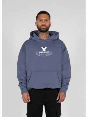 Суичър Department x Heavy Oversized Hoody vintageblue XXL