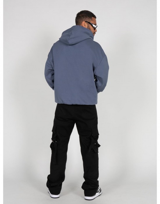 Суичър Department x Heavy Oversized Hoody vintageblue XXL