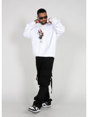 Суичър Justitia x Heavy Oversized Hoody white XXL