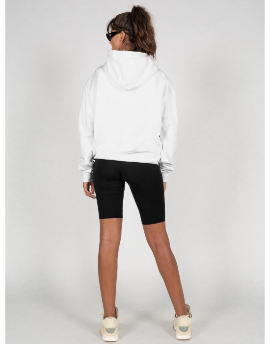 Ladies Kiss x Heavy Oversized Hoody white XXL