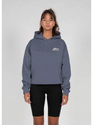 Ladies Wave V.1 x Heavy Oversized Hoody vintageblue XXL