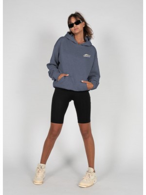 Ladies Wave V.1 x Heavy Oversized Hoody vintageblue XXL