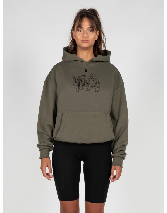 Ladies Classic V.1 x Heavy Oversized Hoody olive XXL