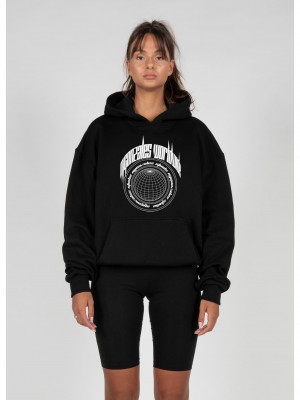 Ladies Worldwide x Heavy Oversized Hoody black XXL
