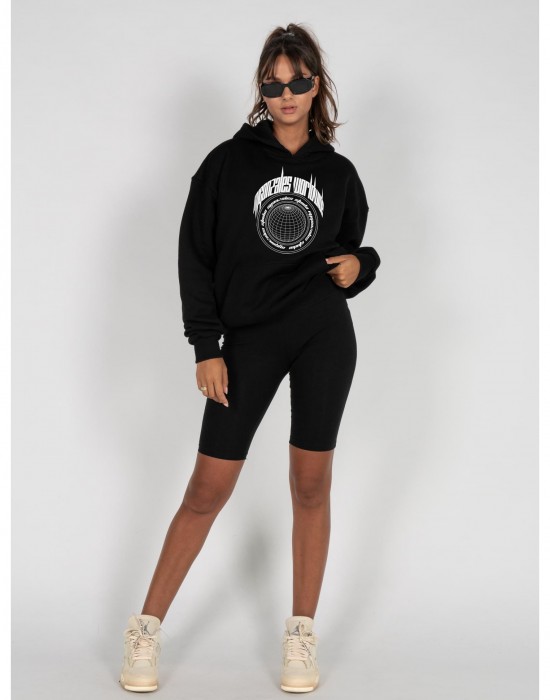 Ladies Worldwide x Heavy Oversized Hoody black XXL