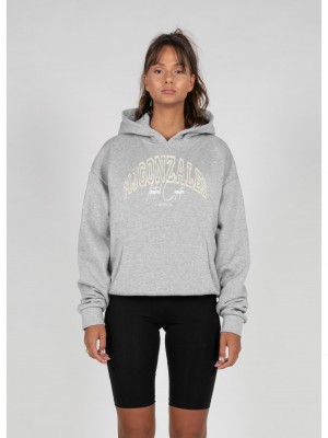 Ladies International x  Heavy Oversized Hoody grey XXL