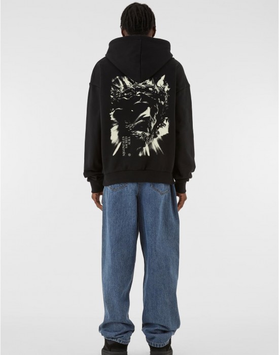 Суичър JESUS x MJG HEAVY OVERSIZED HOODY black XXL Суичър JESUS x MJG HEAVY OVERSIZED HOODY black XXL