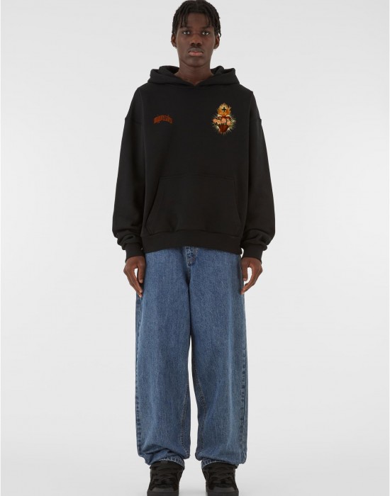 Суичър HEART x MJG HEAVY OVERSIZED HOODY black XXL Суичър HEART x MJG HEAVY OVERSIZED HOODY black XXL