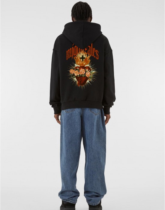 Суичър HEART x MJG HEAVY OVERSIZED HOODY black XXL Суичър HEART x MJG HEAVY OVERSIZED HOODY black XXL
