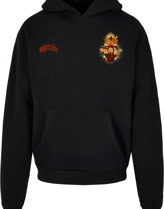 Суичър HEART x MJG HEAVY OVERSIZED HOODY black XXL Суичър HEART x MJG HEAVY OVERSIZED HOODY black XXL