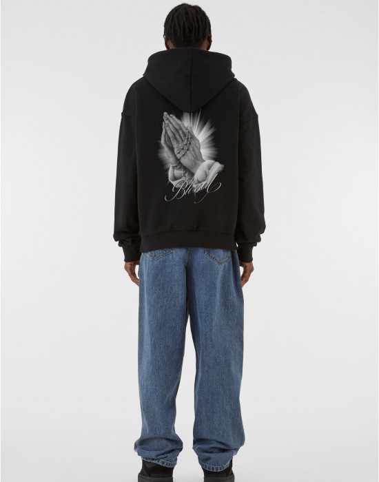Суичър BLESSED x MJG HEAVY OVERSIZED HOODY black XXL Суичър BLESSED x MJG HEAVY OVERSIZED HOODY black XXL