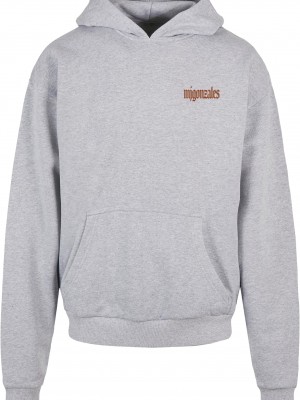 Суичър BRAVE SOAR - HEAVY OVERSIZED HOODY grey XXL