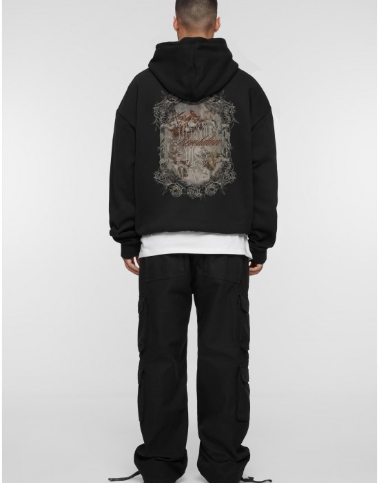 Суичър MJG Heavy Oversized Hoody - Art is Revolution black XXL