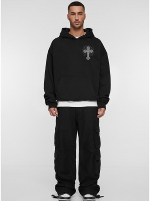 Суичър MJG Heavy Oversized Hoody - Grace of God black XXL