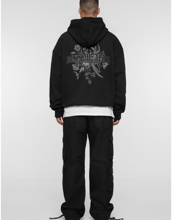 Суичър MJG Heavy Oversized Hoody - Renaissance Bloom black XXL