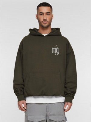 Суичър MJG Heavy Oversized Hoody - TRANSFORMATION olive XXL
