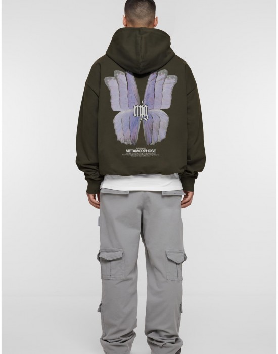 Суичър MJG Heavy Oversized Hoody - TRANSFORMATION olive XXL