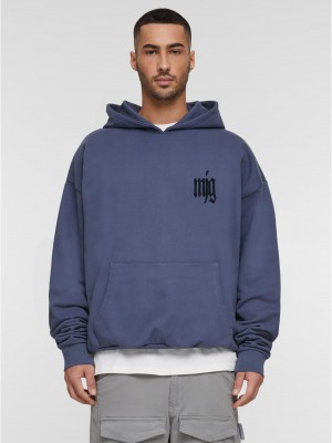 Суичър MJG Heavy Oversized Hoody - TRANSFORMATION vintageblue XXL