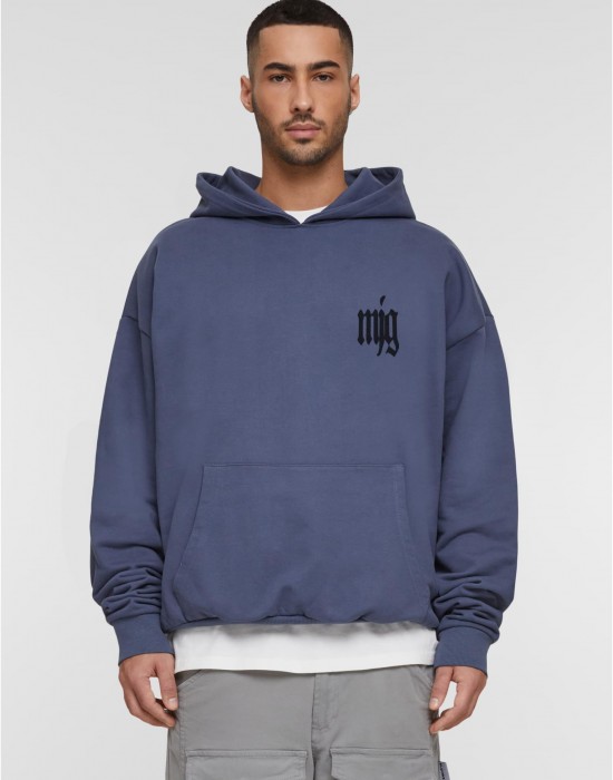 Суичър MJG Heavy Oversized Hoody - TRANSFORMATION vintageblue XXL