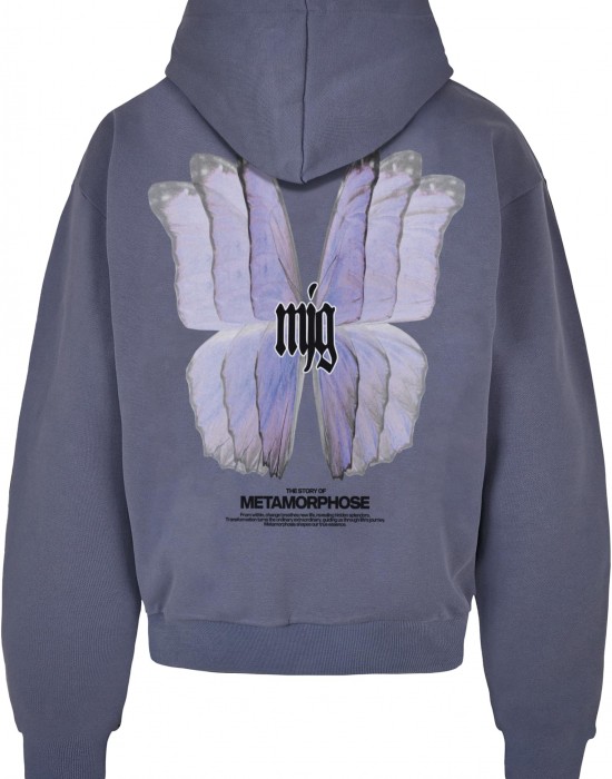 Суичър MJG Heavy Oversized Hoody - TRANSFORMATION vintageblue XXL