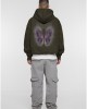 Суичър MJG Heavy Oversized Hoody -  FROSTED WINGS olive XXL