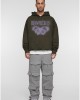 Суичър MJG Heavy Oversized Hoody -  BUTTERFLY ILLUSION olive XXL