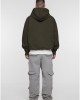 Суичър MJG Heavy Oversized Hoody -  BUTTERFLY ILLUSION olive XXL