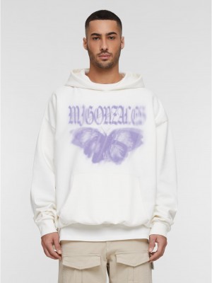 Суичър MJG Heavy Oversized Hoody -  BUTTERFLY ILLUSION ready for dye XXL